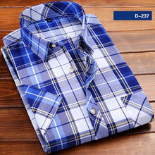 Load image into Gallery viewer, DAVYDAISY 2018 New Arrival Summer Men Shirts Man Classic Plaid Short Sleeve Shirt Fashion Casual Man camisa masculina DS241