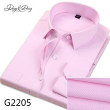 Load image into Gallery viewer, DAVYDAISY Hot Sale Men Shirt long Sleeved Solid Twill Striped Male Formal Shirts Brand Slim Fit Business Dress Shirt Man DS014