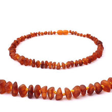 Load image into Gallery viewer, DR Classic Natural Amber Necklace Supply Certificate Authenticity Genuine Baltic Amber Stone Baby Necklace Gift 10 Color 14-33cm