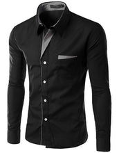 Load image into Gallery viewer, Hot Sale 2019 New Fashion Men Shirts Long Sleeve Cotton Slim Fit French Cuff Casual Male Social Dress Shirt Heren Hemden M-4XL