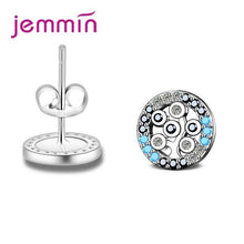 Load image into Gallery viewer, JEMMIN Trendy Stub Earrings 925 Sterling Silver Women Anniversary Appointment Jewelry Gifts Wholesale High Quality Popular