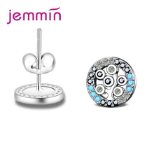 Load image into Gallery viewer, JEMMIN Trendy Stub Earrings 925 Sterling Silver Women Anniversary Appointment Jewelry Gifts Wholesale High Quality Popular
