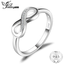 Load image into Gallery viewer, JewelryPalace Infinity Forever Love Anniversary Promise Ring For Women Genuine 925 Sterling Silver Fine Jewelry Gift For Women