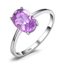 Load image into Gallery viewer, JewelryPalace Trillion 1.5ct Natural Sky Blue Topaz Birthstone Combination Ring Pure 925 Sterling Silver Senior Ladies Jewelry