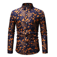 Load image into Gallery viewer, MarKyi 2019 brand plaid print turkey mens shirts good quality long sleeve check shirt man slim fit