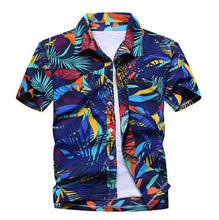 Load image into Gallery viewer, Men's Summer Hawaiian Shirts Single Breasted Light Beach Shirts Short Sleeve Breathable Plus Size XS-5XL Hawaii Shirts