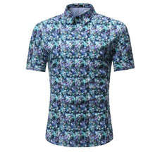Load image into Gallery viewer, Mens Hawaiian Shirt Male Casual masculina Printed Beach Shirts Short Sleeve 2018 New Fashion Brand SizeM-3XL