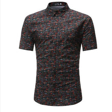 Load image into Gallery viewer, Mens Hawaiian Shirt Male Casual masculina Printed Beach Shirts Short Sleeve 2018 New Fashion Brand SizeM-3XL