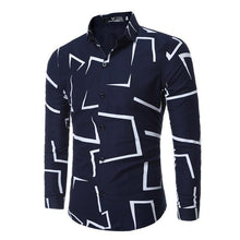 Load image into Gallery viewer, New Men's Long Sleeve Casual Shirt Fashion Rose Flower 3D Printed Floral Shirt Turn-down Collar Slim Fit Shirt For Mens Clothing