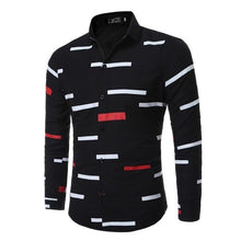 Load image into Gallery viewer, New Men's Long Sleeve Casual Shirt Fashion Rose Flower 3D Printed Floral Shirt Turn-down Collar Slim Fit Shirt For Mens Clothing