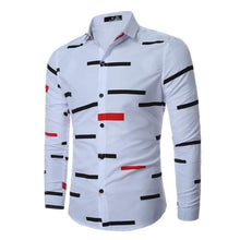 Load image into Gallery viewer, New Men's Long Sleeve Casual Shirt Fashion Rose Flower 3D Printed Floral Shirt Turn-down Collar Slim Fit Shirt For Mens Clothing