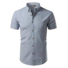 Load image into Gallery viewer, Striped Men Shirt 2017 Spring Autumn Men Shirt Slim Fit Long Sleeve Chemise Homme Casual Button Down Mens Dress Shirts Plus Size
