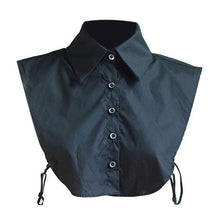 Load image into Gallery viewer, Trendy Women Turn-Down Collar Professional Commuter OL Fake Shirt Collar Cotton Stylish Ladys Uniform Choker Lapel Junn30