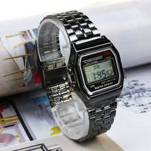 画像をギャラリービューアに読み込む, Rose Gold Silver Watches Men Watch Electronic Digital Display Retro Style Clock Men's Relogio Masculin Reloj Hombre homme
