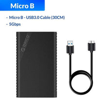 Load image into Gallery viewer, 555555 ORICO USB3.0 HDD SSD Adapter 2.5 inch Externl HDD Case 5 Gbps HDD Enclosure with Auto Sleep UASP Function