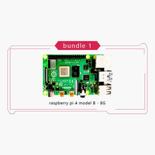 Load image into Gallery viewer, Official Original Raspberry Pi 4 Model B Development Board Kit RAM 2G 4G 8G 4 Core CPU 1.5Ghz 3 Speeder Than Pi 3B+