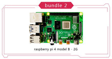 Load image into Gallery viewer, Official Original Raspberry Pi 4 Model B Development Board Kit RAM 2G 4G 8G 4 Core CPU 1.5Ghz 3 Speeder Than Pi 3B+