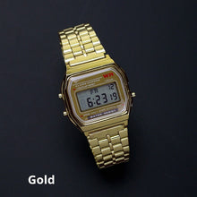 画像をギャラリービューアに読み込む, Rose Gold Silver Watches Men Watch Electronic Digital Display Retro Style Clock Men's Relogio Masculin Reloj Hombre homme