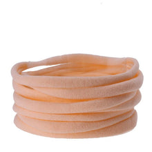 Load image into Gallery viewer, 10pcs/lot Nylon Headband for Baby Girl DIY Hair Accessories Elastic Head Band Kids Children Fashion Headwear baby turban