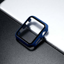 Load image into Gallery viewer, cover For Apple Watch case 44mm 40mm iWatch 42mm 38mm bumper Tempered Glass 44 42 38 42 mm for apple watch series 4 3 5 SE 6