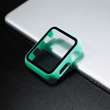 Load image into Gallery viewer, cover For Apple Watch case 44mm 40mm iWatch 42mm 38mm bumper Tempered Glass 44 42 38 42 mm for apple watch series 4 3 5 SE 6