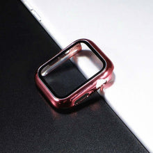 Load image into Gallery viewer, cover For Apple Watch case 44mm 40mm iWatch 42mm 38mm bumper Tempered Glass 44 42 38 42 mm for apple watch series 4 3 5 SE 6