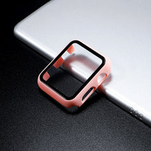 Load image into Gallery viewer, Glass+Cover For Apple Watch case 44mm 40mm 42mm 38mm iWatch case Accessorie bumper+Screen Protector Apple watch serie 3 4 5 6 SE