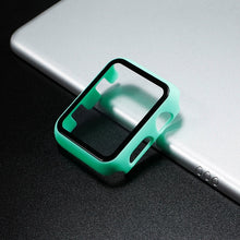 Load image into Gallery viewer, Glass+Cover For Apple Watch case 44mm 40mm 42mm 38mm iWatch case Accessorie bumper+Screen Protector Apple watch serie 3 4 5 6 SE