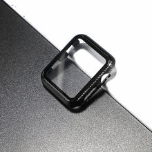 Load image into Gallery viewer, Glass+Cover For Apple Watch case 44mm 40mm 42mm 38mm iWatch case Accessorie bumper+Screen Protector Apple watch serie 3 4 5 6 SE