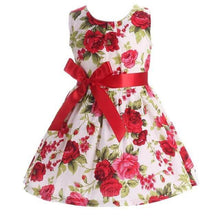 Load image into Gallery viewer, Floral Cotton Children Toddler Girls Dress Beach Summer 2017;Casual Glower Princess Teenage Kids Dress Girl bebe Vestido Party