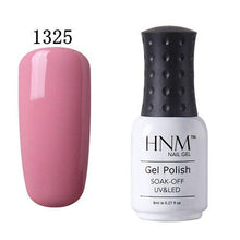Load image into Gallery viewer, HNM 8ml UV Gel Nail Polish Soak Off Gel Polish 58 Colors GelLak Hybrid Varnish Semi Permanent Gelpolish Lucky Enamel Gel ink