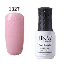 Load image into Gallery viewer, HNM 8ml UV Gel Nail Polish Soak Off Gel Polish 58 Colors GelLak Hybrid Varnish Semi Permanent Gelpolish Lucky Enamel Gel ink