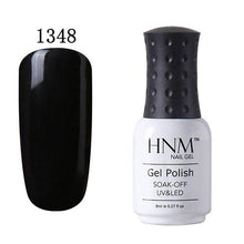 Load image into Gallery viewer, HNM 8ml UV Gel Nail Polish Soak Off Gel Polish 58 Colors GelLak Hybrid Varnish Semi Permanent Gelpolish Lucky Enamel Gel ink