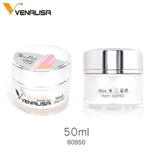 Load image into Gallery viewer, Venalisa 15ml nail art french nail DIY gum poly gel clear natural camouflage color fibreglass hard jelly builder nail extend gel