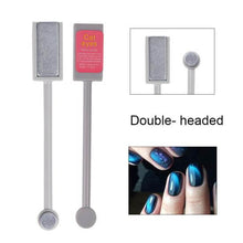 Load image into Gallery viewer, Full beauty Double-end Cat Eye Magnet Stick 3D Magic Effect Gel Polish Varnish Line Stripe Charms Nail Magnetic Tools CH537-1