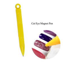 Load image into Gallery viewer, Full beauty Double-end Cat Eye Magnet Stick 3D Magic Effect Gel Polish Varnish Line Stripe Charms Nail Magnetic Tools CH537-1