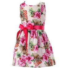Load image into Gallery viewer, Floral Cotton Children Toddler Girls Dress Beach Summer 2017;Casual Glower Princess Teenage Kids Dress Girl bebe Vestido Party