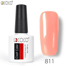 Load image into Gallery viewer, GDCOCO 8ml UV LED Soak off Base Coat Gel Enhancer Varnish Nail Gel Polish CANNI Matte Top Coat Nowipe Top Coat Reinforce Gel