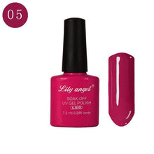 Load image into Gallery viewer, LILY ANGEL Nail Art Design Manicure 110 Color 7.3Ml Soak Off Enamel 2018 New Gel Polish LED UV Gel Nail Polish Lacquer 1-38