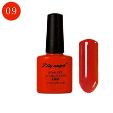 Load image into Gallery viewer, LILY ANGEL Nail Art Design Manicure 110 Color 7.3Ml Soak Off Enamel 2018 New Gel Polish LED UV Gel Nail Polish Lacquer 1-38