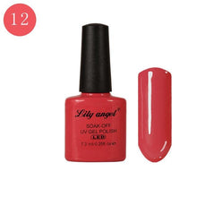Load image into Gallery viewer, LILY ANGEL Nail Art Design Manicure 110 Color 7.3Ml Soak Off Enamel 2018 New Gel Polish LED UV Gel Nail Polish Lacquer 1-38