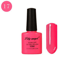 Load image into Gallery viewer, LILY ANGEL Nail Art Design Manicure 110 Color 7.3Ml Soak Off Enamel 2018 New Gel Polish LED UV Gel Nail Polish Lacquer 1-38