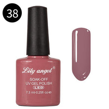 Load image into Gallery viewer, LILY ANGEL Nail Art Design Manicure 110 Color 7.3Ml Soak Off Enamel 2018 New Gel Polish LED UV Gel Nail Polish Lacquer 1-38