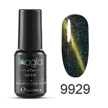 Load image into Gallery viewer, Inagla 8ML Cat Eye Series Long-lasting Gel Nail Polish Lacquer Manicure Soak Off Enamel UV Nail Polish Any1 Nail Art Design