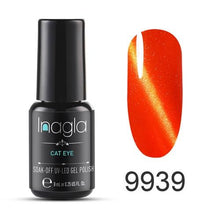 Load image into Gallery viewer, Inagla 8ML Cat Eye Series Long-lasting Gel Nail Polish Lacquer Manicure Soak Off Enamel UV Nail Polish Any1 Nail Art Design