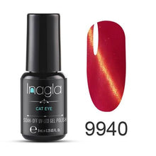 Load image into Gallery viewer, Inagla 8ML Cat Eye Series Long-lasting Gel Nail Polish Lacquer Manicure Soak Off Enamel UV Nail Polish Any1 Nail Art Design