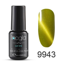 Load image into Gallery viewer, Inagla 8ML Cat Eye Series Long-lasting Gel Nail Polish Lacquer Manicure Soak Off Enamel UV Nail Polish Any1 Nail Art Design