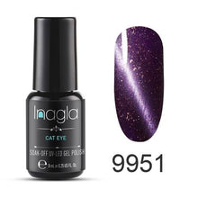 Load image into Gallery viewer, Inagla 8ML Cat Eye Series Long-lasting Gel Nail Polish Lacquer Manicure Soak Off Enamel UV Nail Polish Any1 Nail Art Design