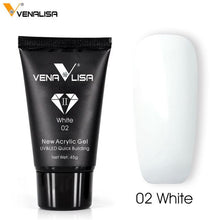 Load image into Gallery viewer, Venalisa nail art transparent clear camouflage color fibre glass hard jelly quick building nail extend gum acrylic poly gel