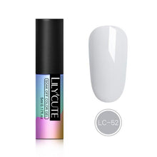 Load image into Gallery viewer, LILYCUTE 90 Colors 5ML Soak Off UV Gel Polish Pure Color Nail Gel Grey Nude Series Long Lasting Gel Nail Art Varnish Manicure